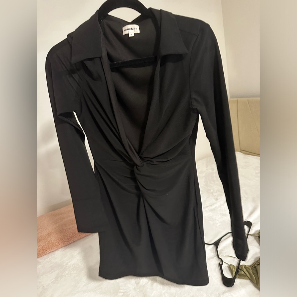 Superdown Black Dress